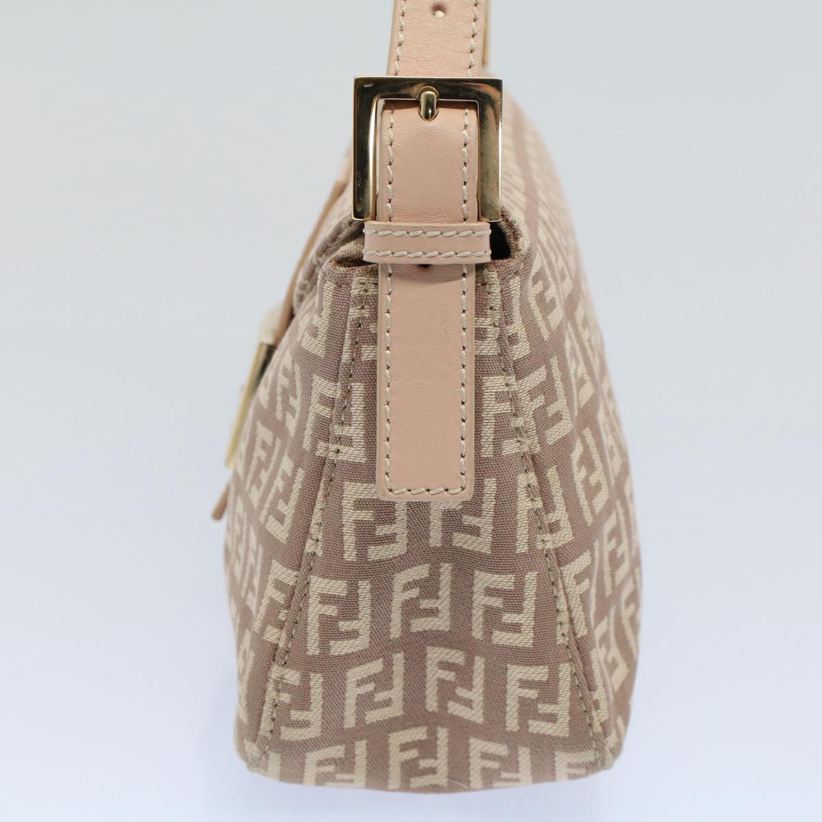 Luxury FendiZucchino Canvas Mamma bucket Hand Bag Beige54705