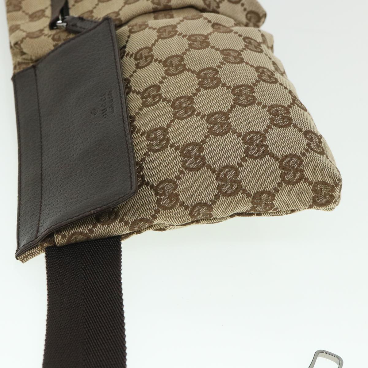 Luxury Gucci GG Canvas Waist bag Beige 28566  54729