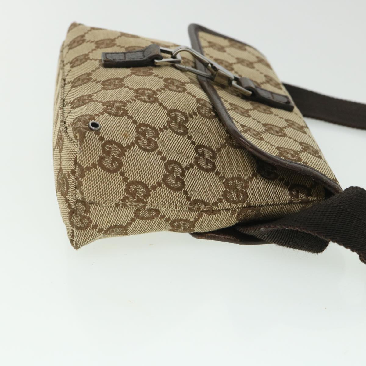 Luxury Gucci GG Canvas Waist bag Beige 92543  54743