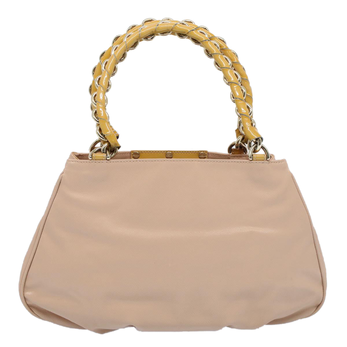Luxury FendiChain Hand Bag Nylon Pink54757