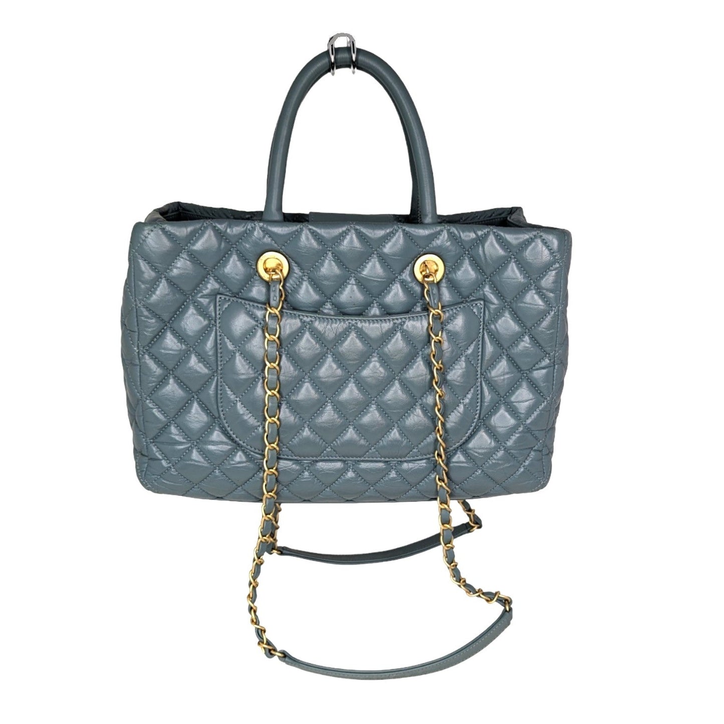 Luxury Chanel bag Aged Calfskin Coco Allure Shopping Tote