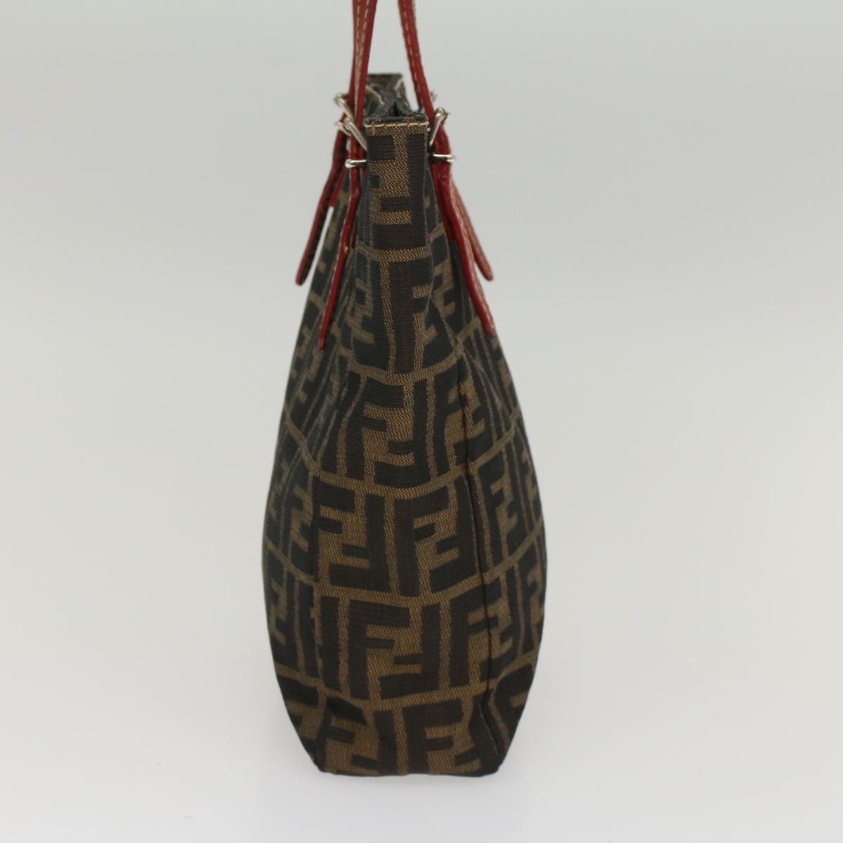 Luxury FendiZucca Canvas Hand Bag Brown54860