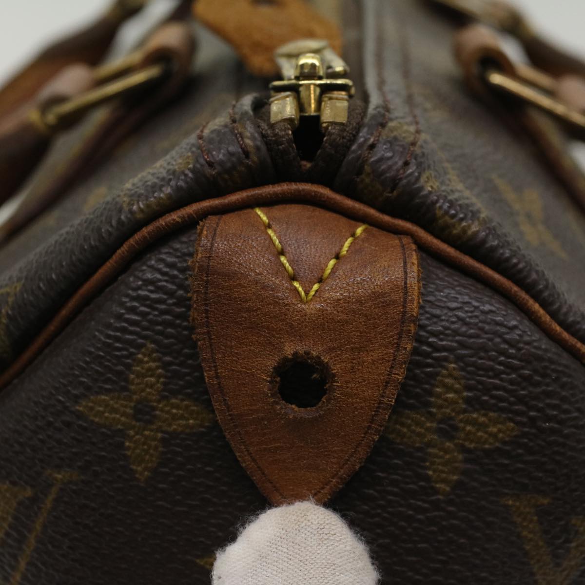 LOUIS VUITTON Monogram Speedy 25 Hand Bag M41528 LV 54865