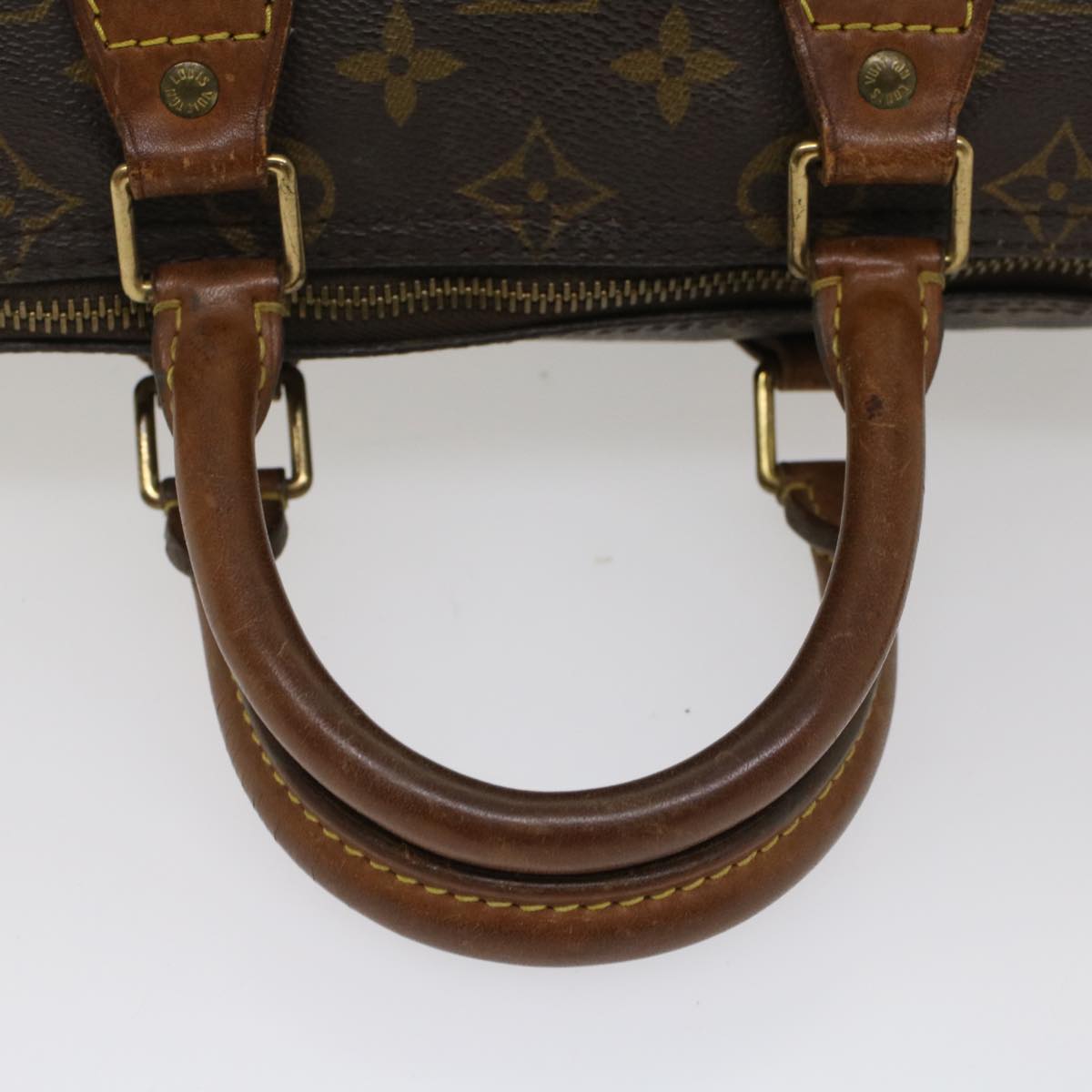 LOUIS VUITTON Monogram Speedy 25 Hand Bag M41528 LV 54865