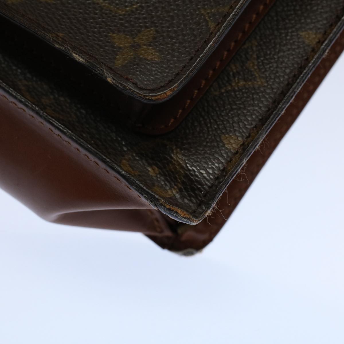LOUIS VUITTON Monogram Monceau 28 Hand Bag 2way M51185 LV 54866