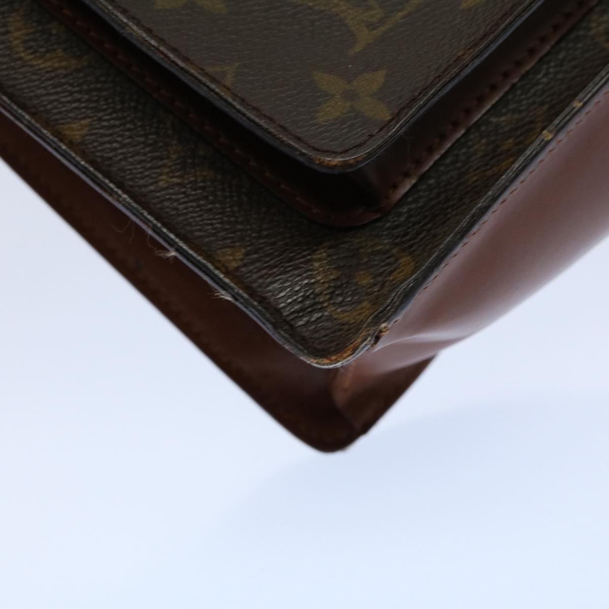 LOUIS VUITTON Monogram Monceau 28 Hand Bag 2way M51185 LV 54866
