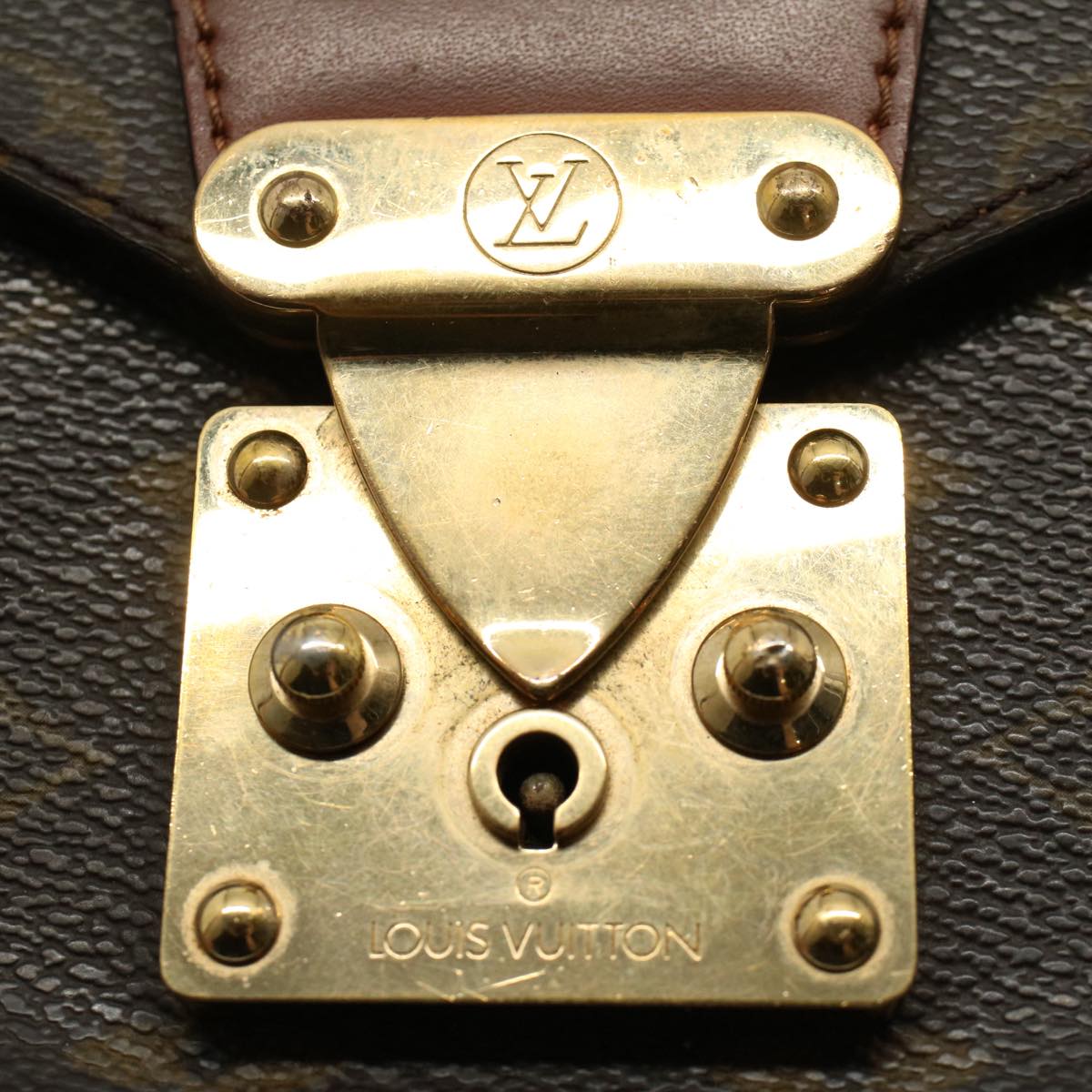 LOUIS VUITTON Monogram Monceau 28 Hand Bag 2way M51185 LV 54866