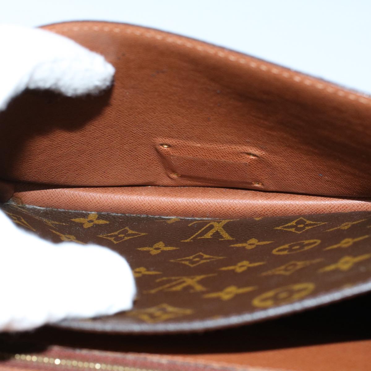 LOUIS VUITTON Monogram Monceau 28 Hand Bag 2way M51185 LV 54866