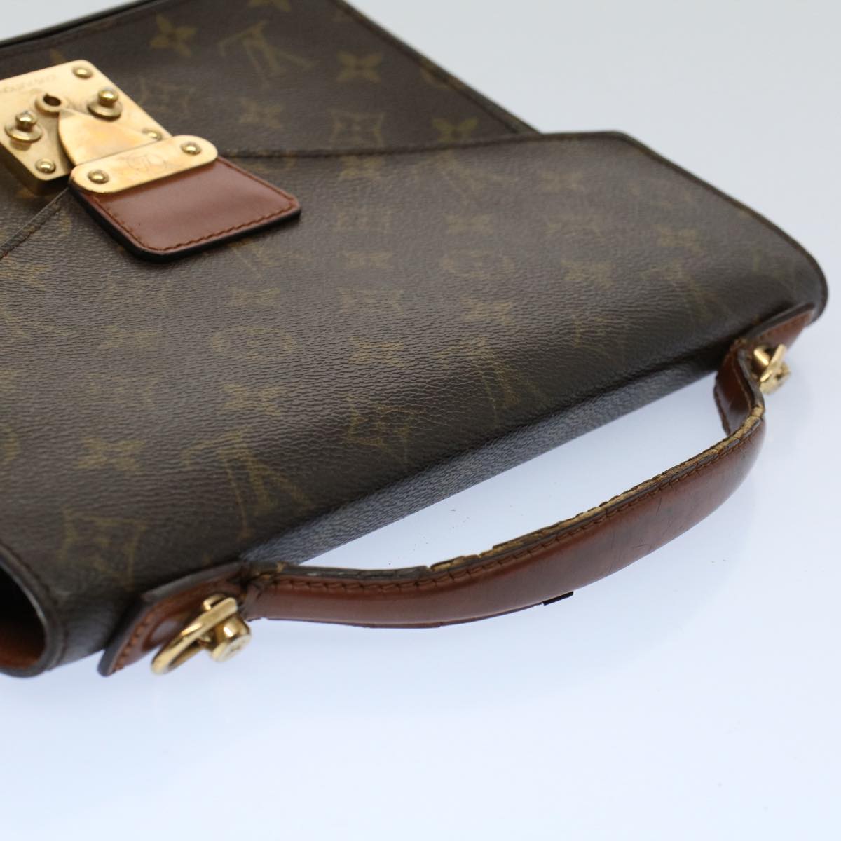 LOUIS VUITTON Monogram Monceau 28 Hand Bag 2way M51185 LV 54866