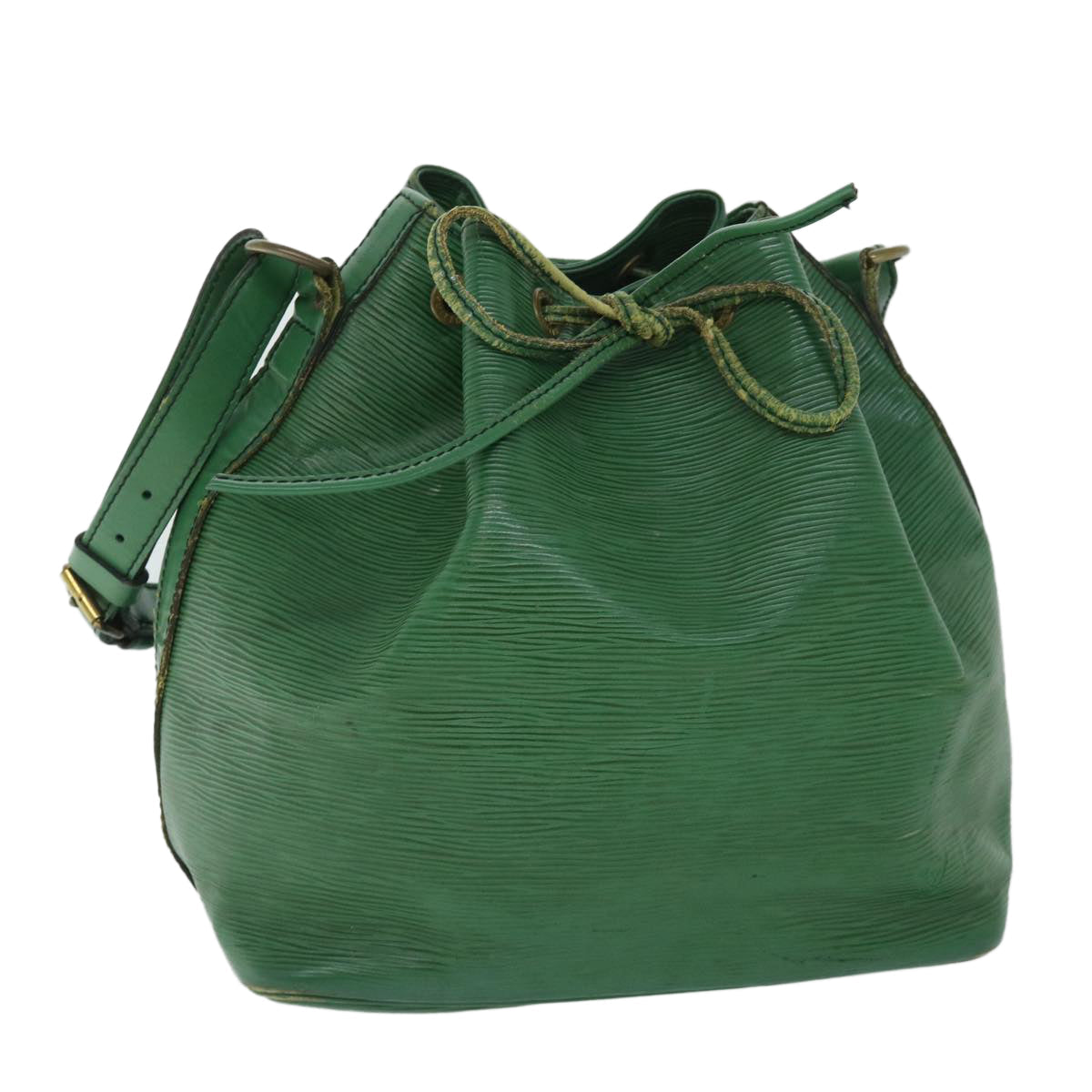 LOUIS VUITTON Epi Petit Noe Shoulder Bag Vintage Green M44104 LV 54871