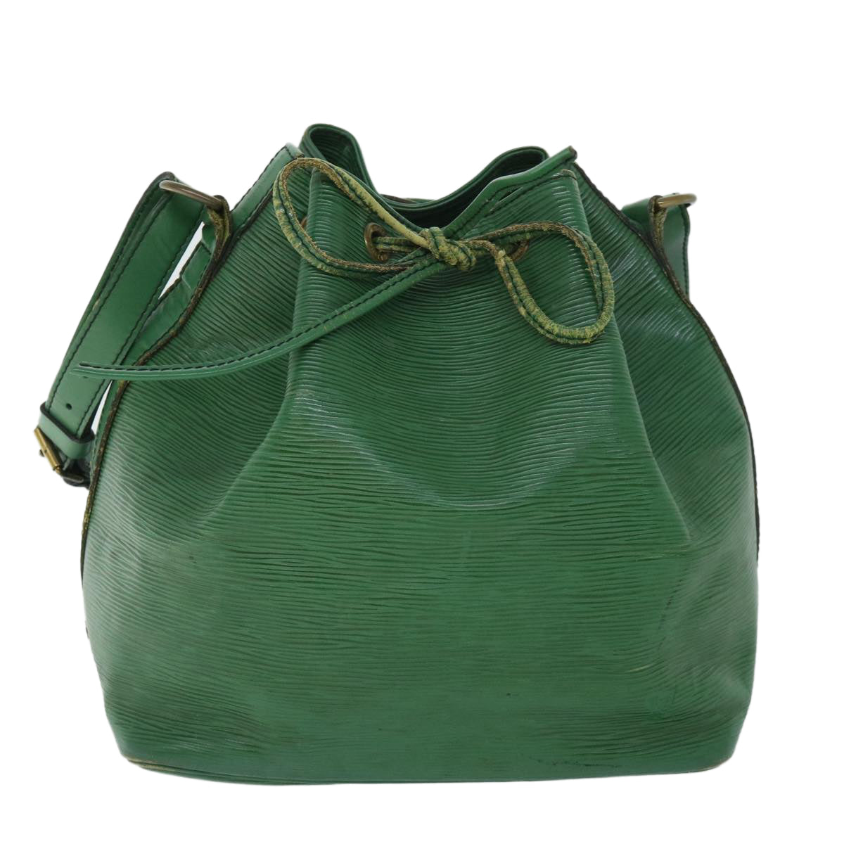 LOUIS VUITTON Epi Petit Noe Shoulder Bag Vintage Green M44104 LV 54871