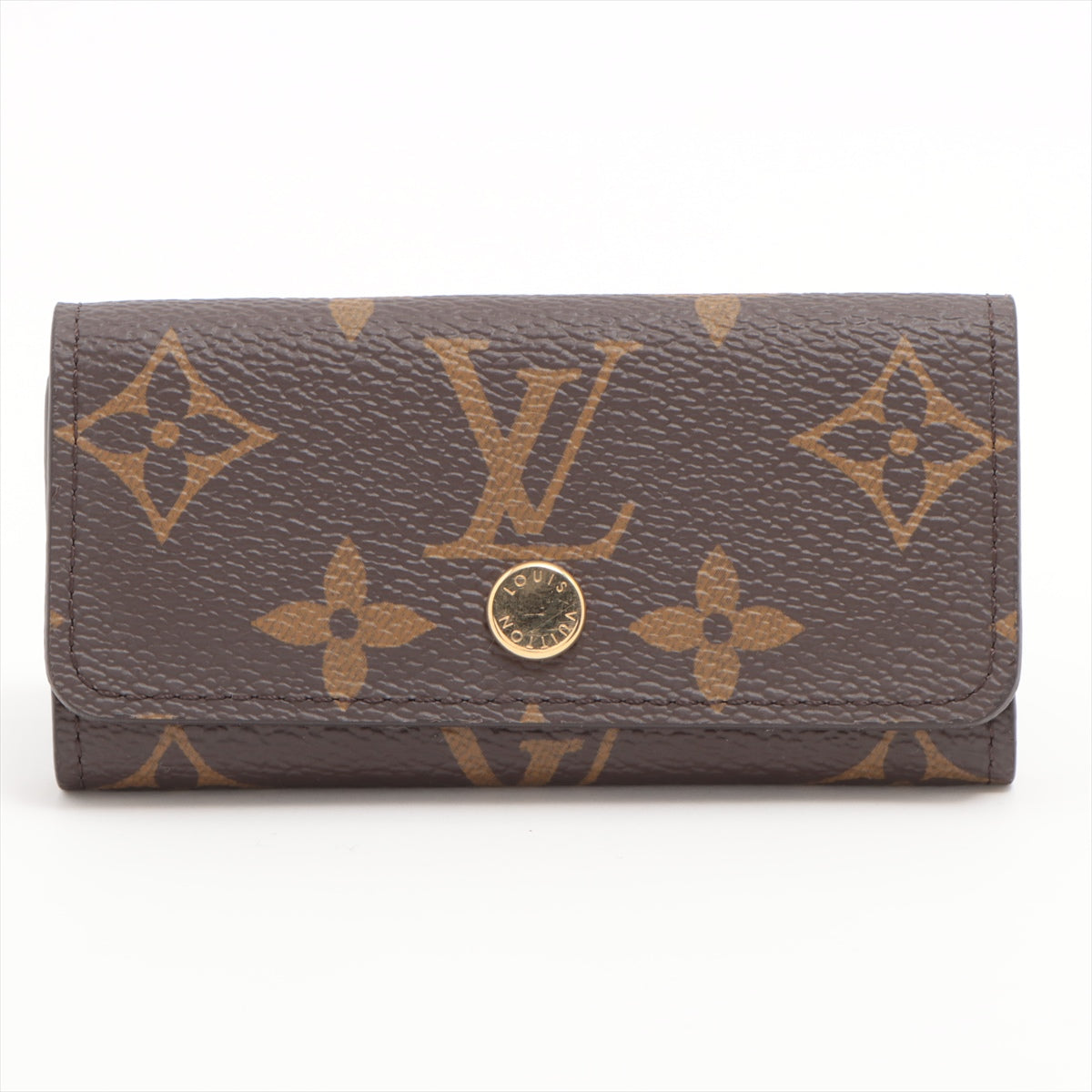 Louis Vuitton Monogram Multicell 4 M69517 Brown Keycase  Reaction
