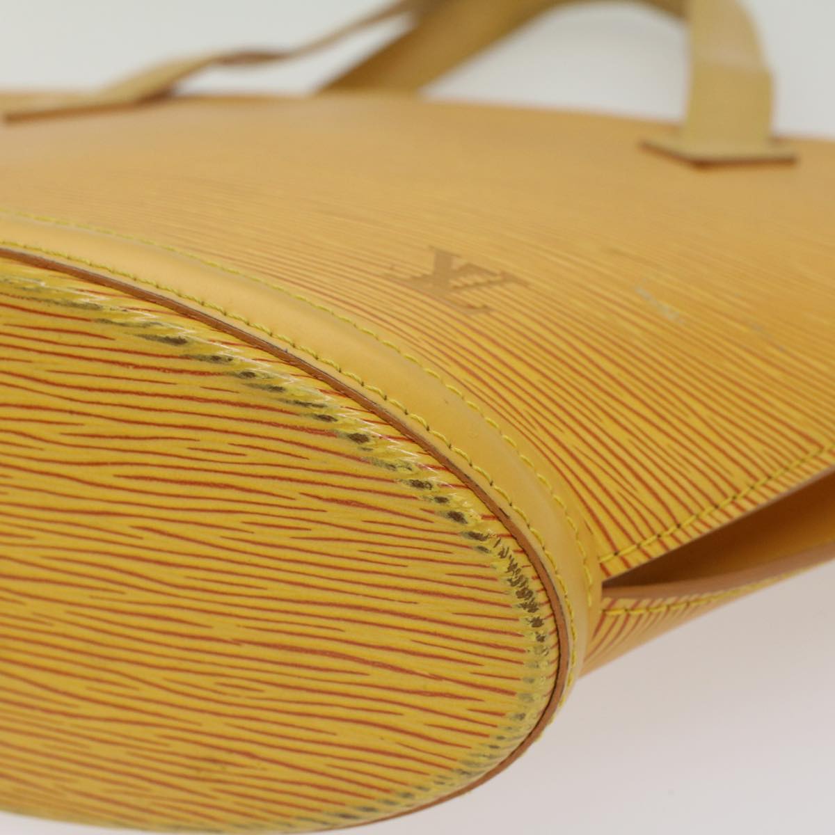 LOUIS VUITTON Epi Saint Jacques Hand Bag Yellow M52279 LV 54922