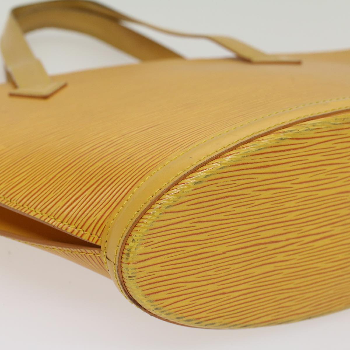 LOUIS VUITTON Epi Saint Jacques Hand Bag Yellow M52279 LV 54922