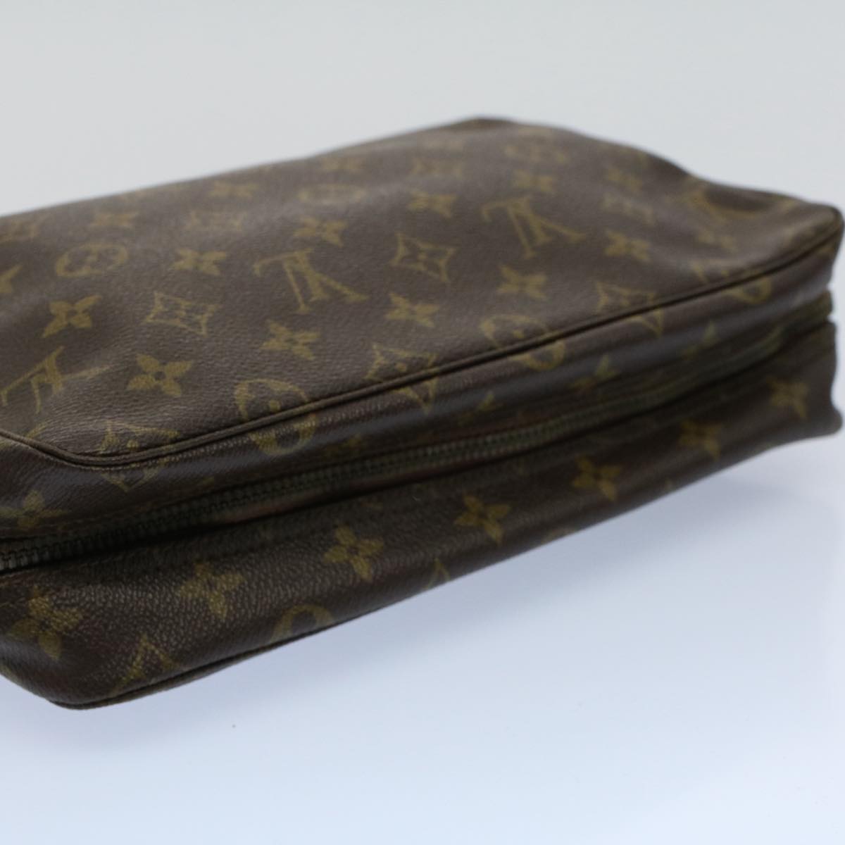 LOUIS VUITTON Monogram Trousse Toilette 28 Clutch Bag M47522 LV 54924
