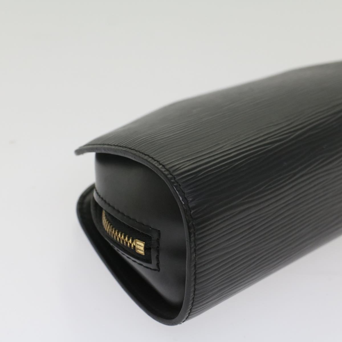 LOUIS VUITTON Epi Dauphine PM Pouch Black M48442 LV 54929