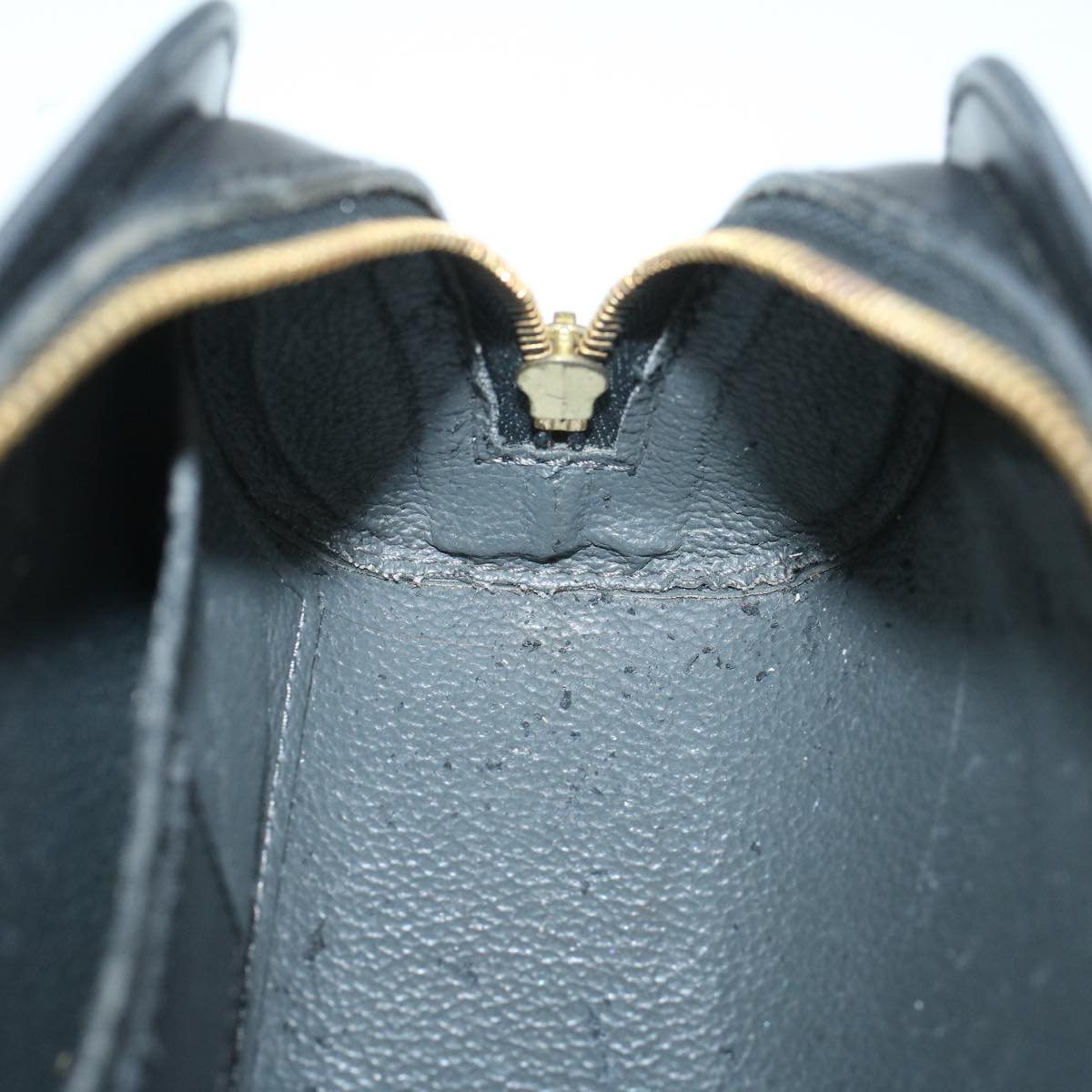 LOUIS VUITTON Epi Dauphine PM Pouch Black M48442 LV 54929