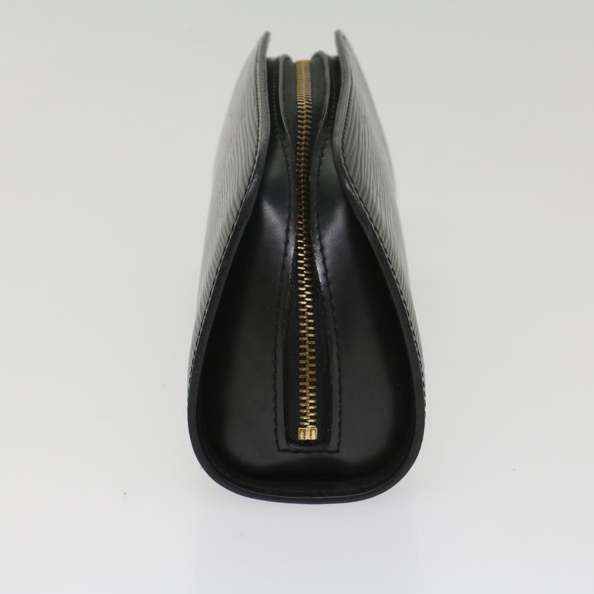 LOUIS VUITTON Epi Dauphine PM Pouch Black M48442 LV 54929