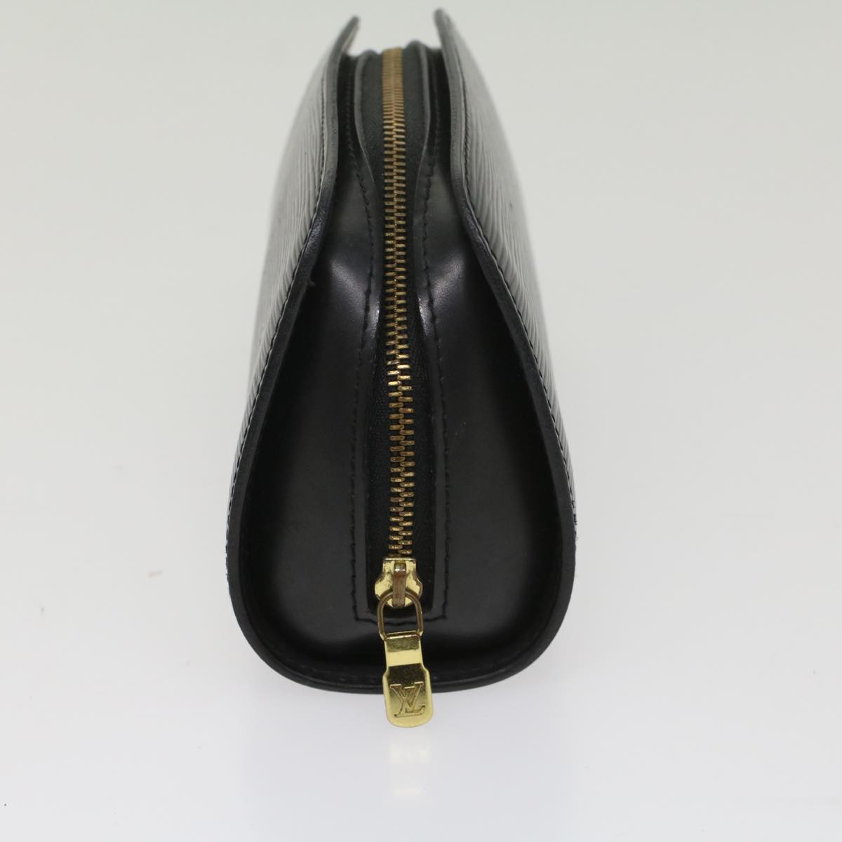 LOUIS VUITTON Epi Dauphine PM Pouch Black M48442 LV 54929