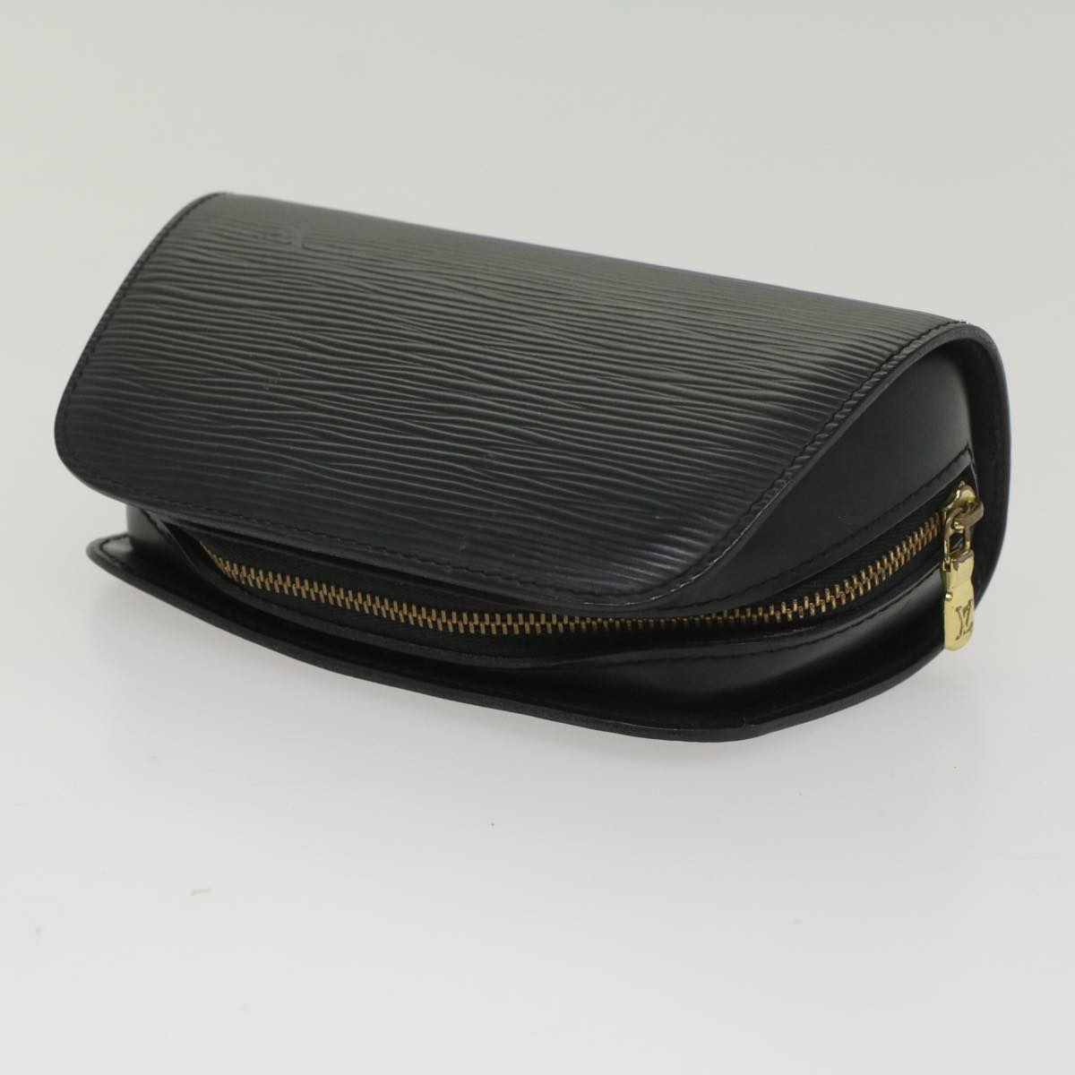 LOUIS VUITTON Epi Dauphine PM Pouch Black M48442 LV 54929