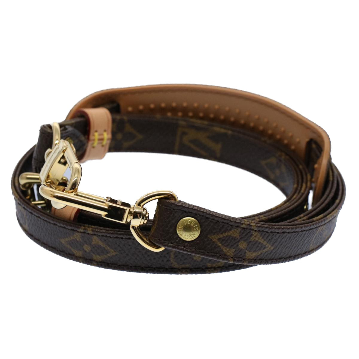LOUIS VUITTON Monogram Adjustable Shoulder Strap 36.6""-43.7"" LV 54931