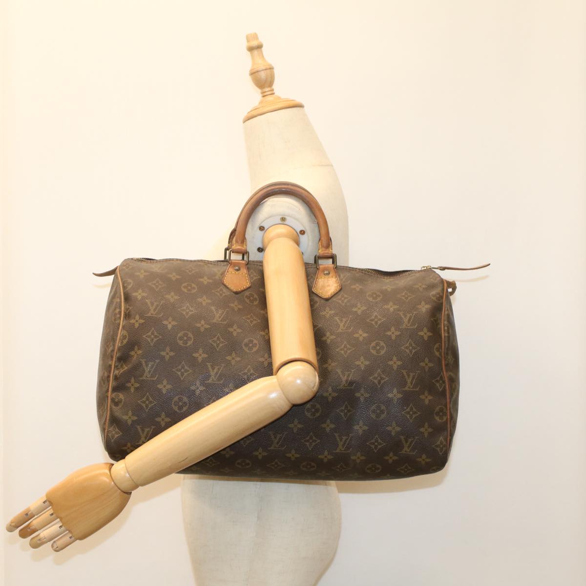 LOUIS VUITTON Monogram Speedy 40 Hand Bag M41522 LV 54935
