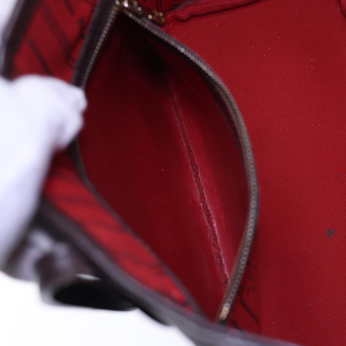 LOUIS VUITTON Damier Ebene Neverfull PM Tote Bag N51109 LV 54939