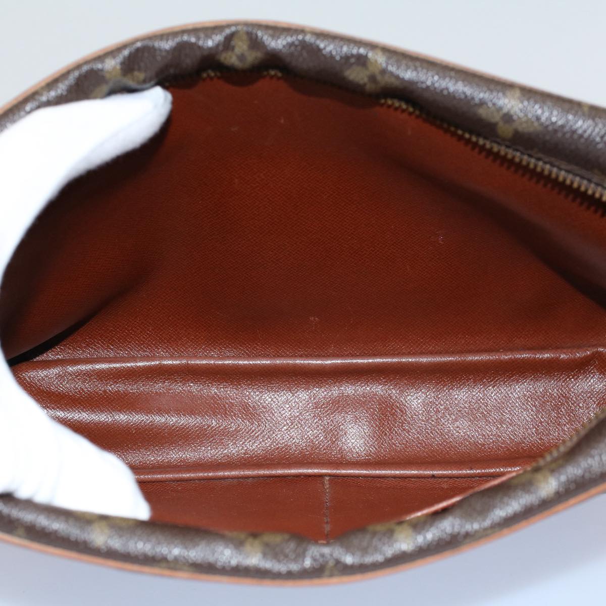 LOUIS VUITTON Monogram Compiegne 28 Clutch Bag M51845 LV 54940