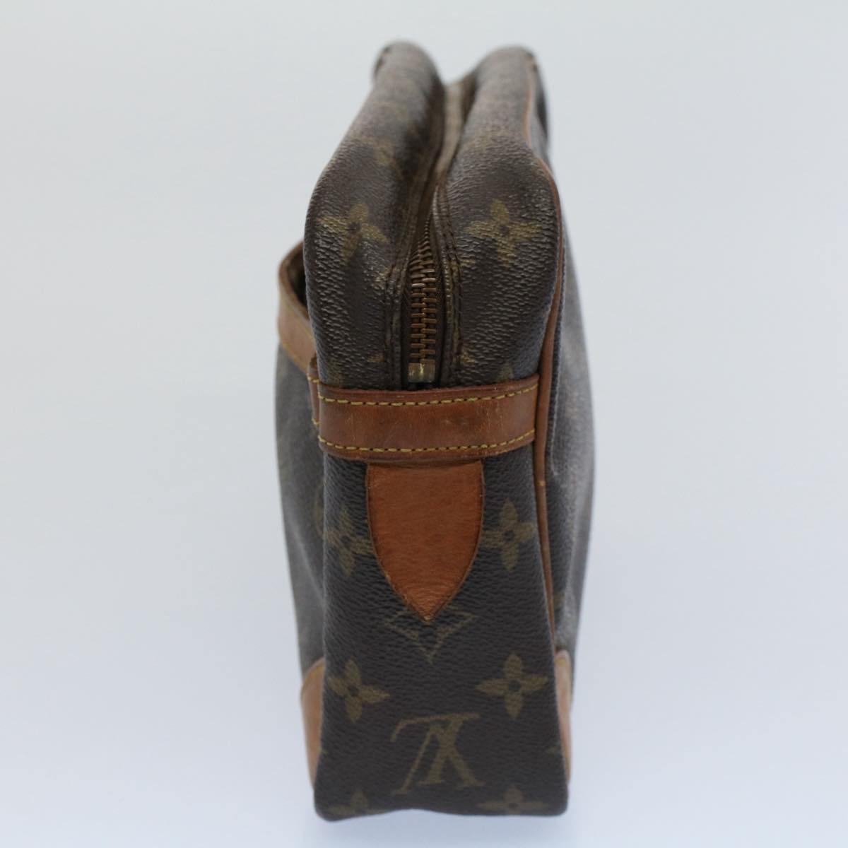 LOUIS VUITTON Monogram Compiegne 28 Clutch Bag M51845 LV 54940