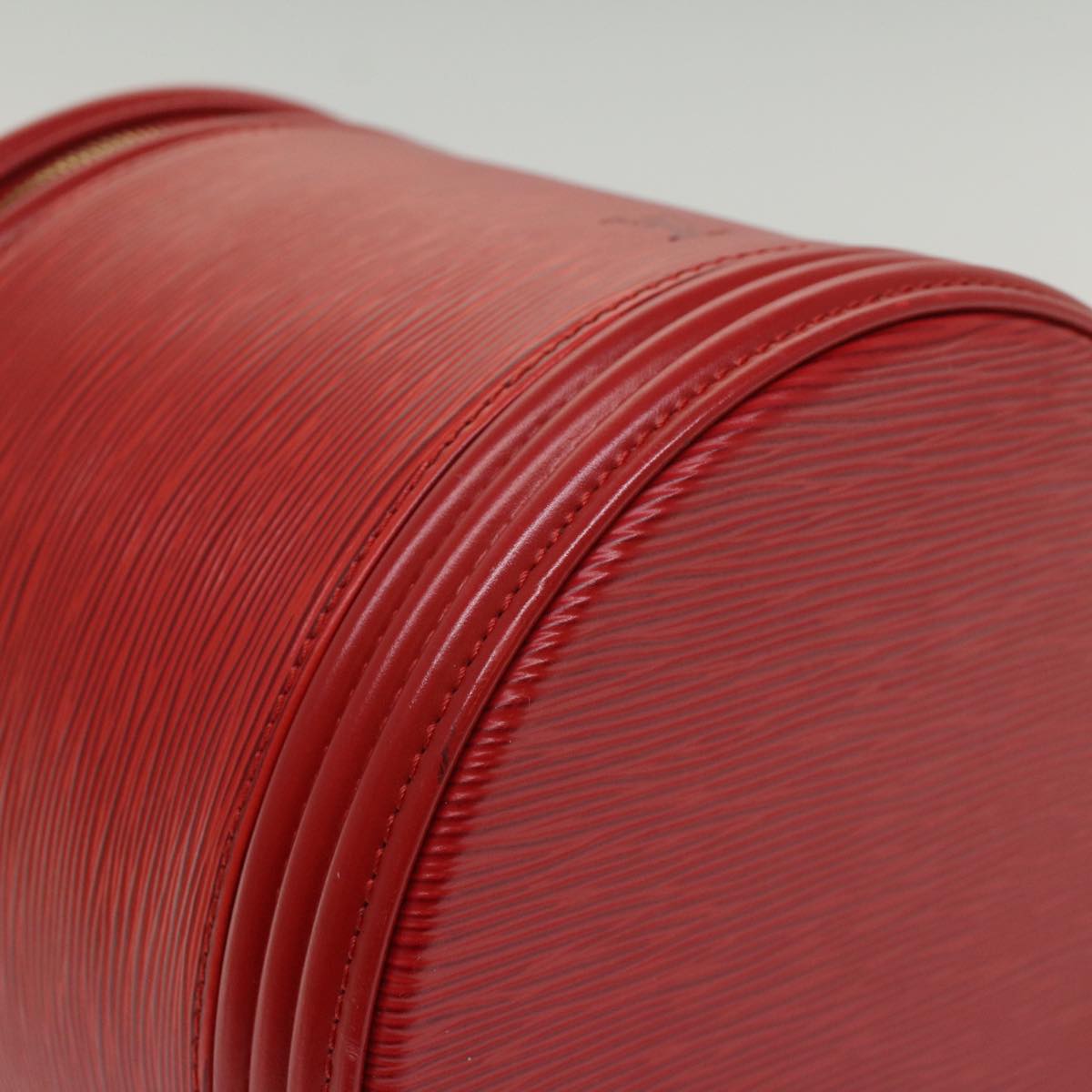 LOUIS VUITTON Epi Cannes Hand Bag Red M48037 LV 54941