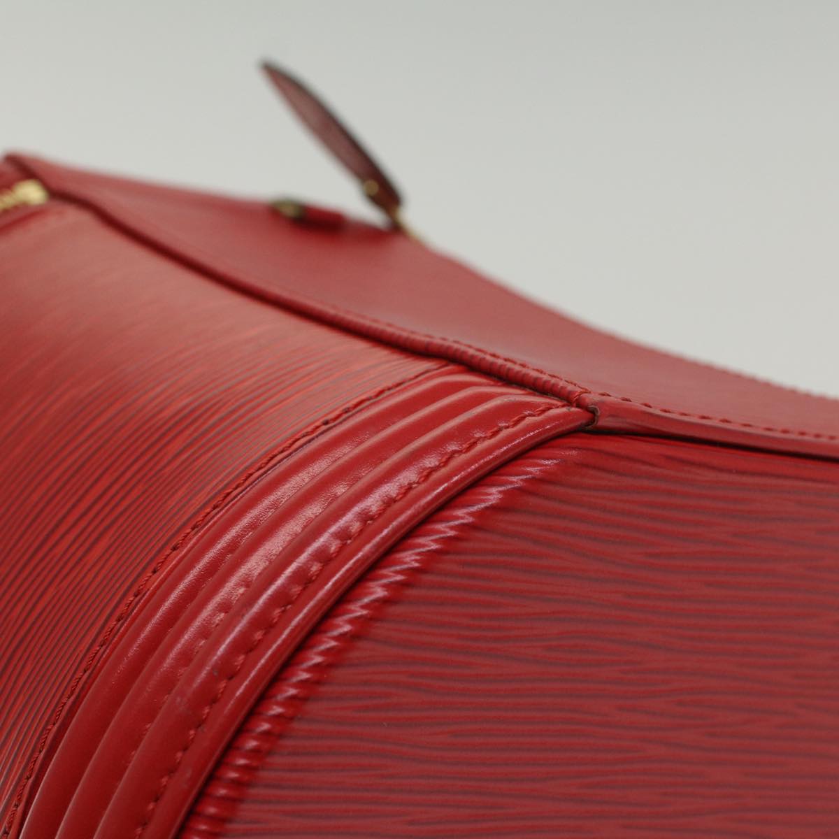 LOUIS VUITTON Epi Cannes Hand Bag Red M48037 LV 54941
