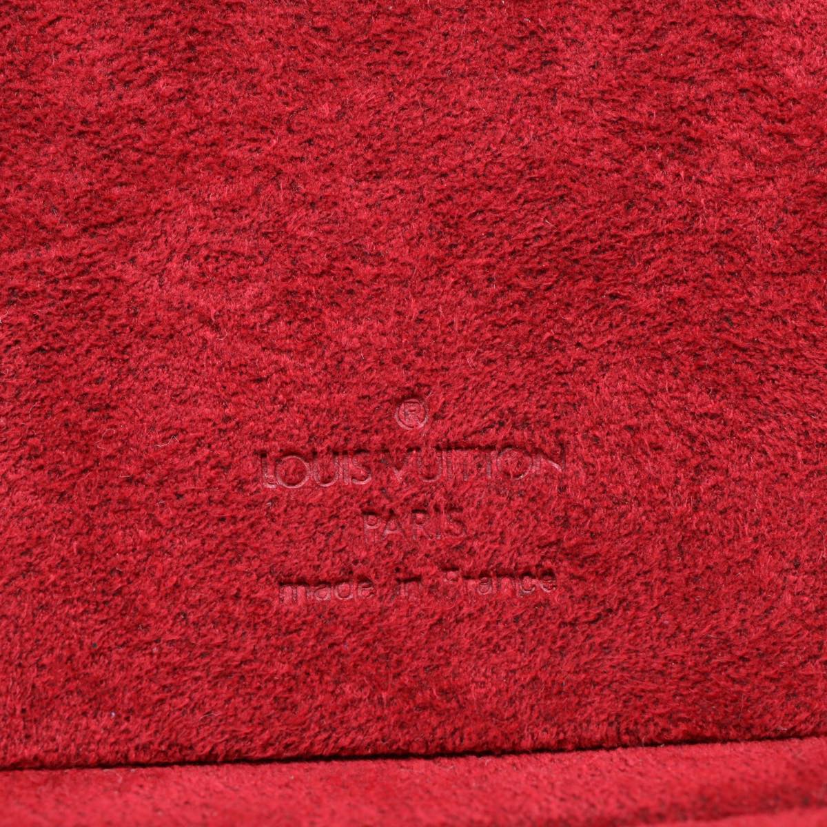 LOUIS VUITTON Epi Cannes Hand Bag Red M48037 LV 54941