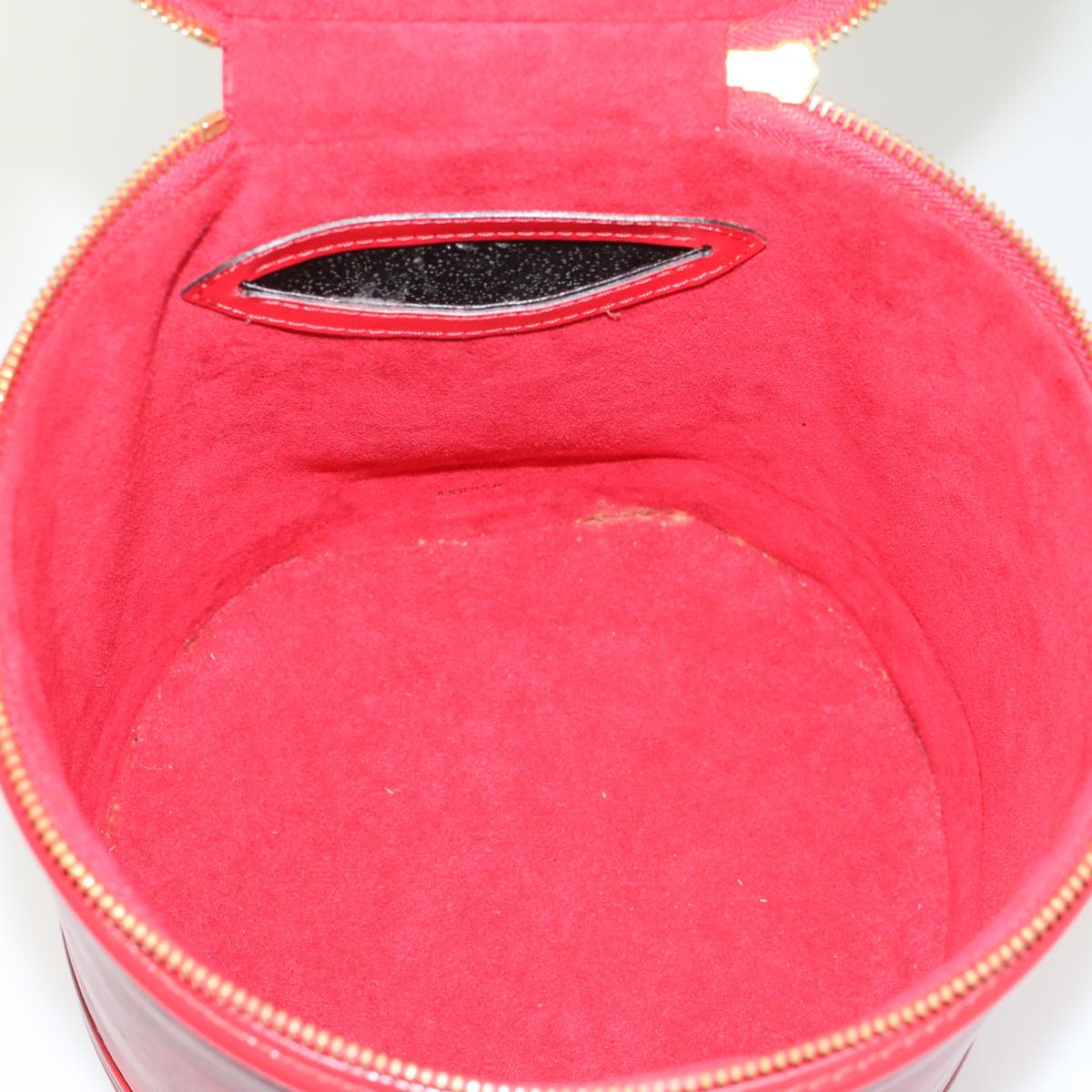 LOUIS VUITTON Epi Cannes Hand Bag Red M48037 LV 54941