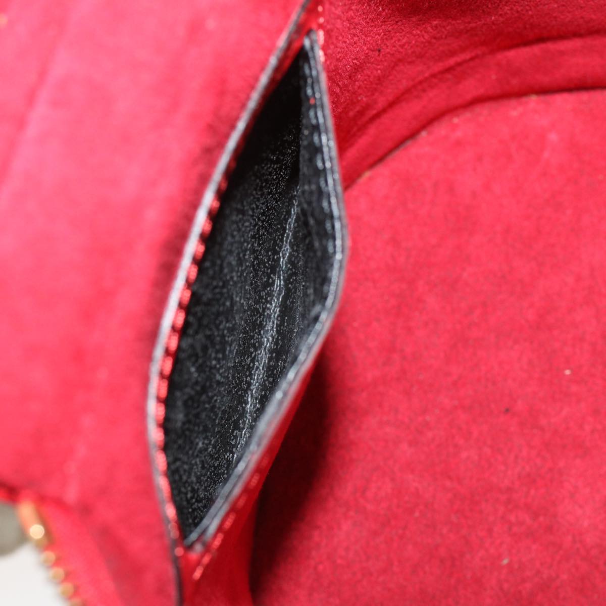 LOUIS VUITTON Epi Cannes Hand Bag Red M48037 LV 54941