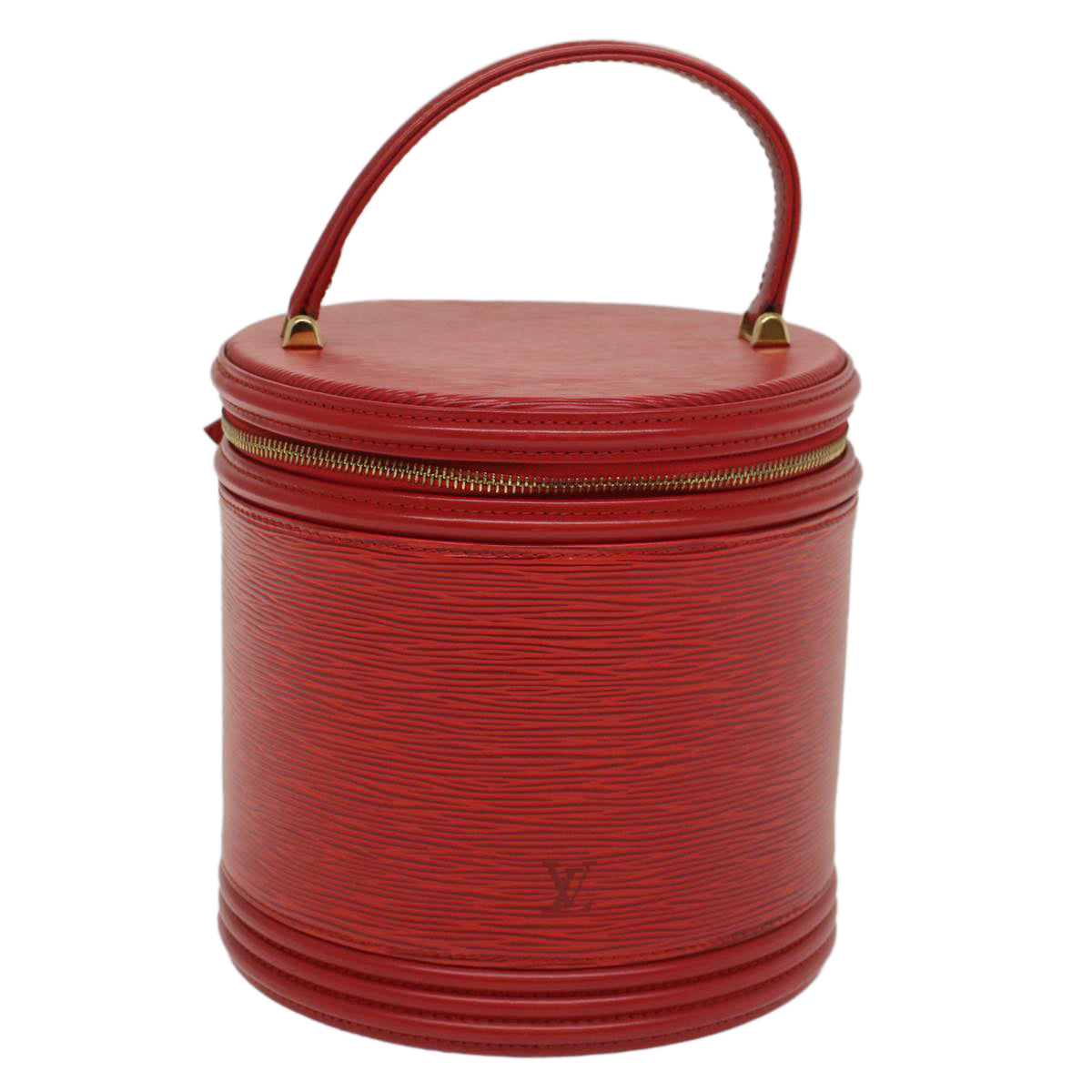 LOUIS VUITTON Epi Cannes Hand Bag Red M48037 LV 54941