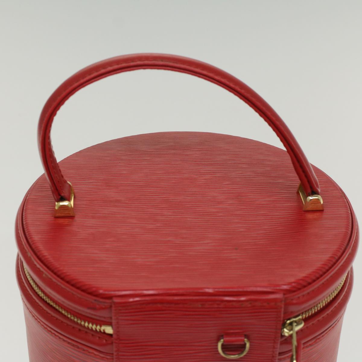 LOUIS VUITTON Epi Cannes Hand Bag Red M48037 LV 54941