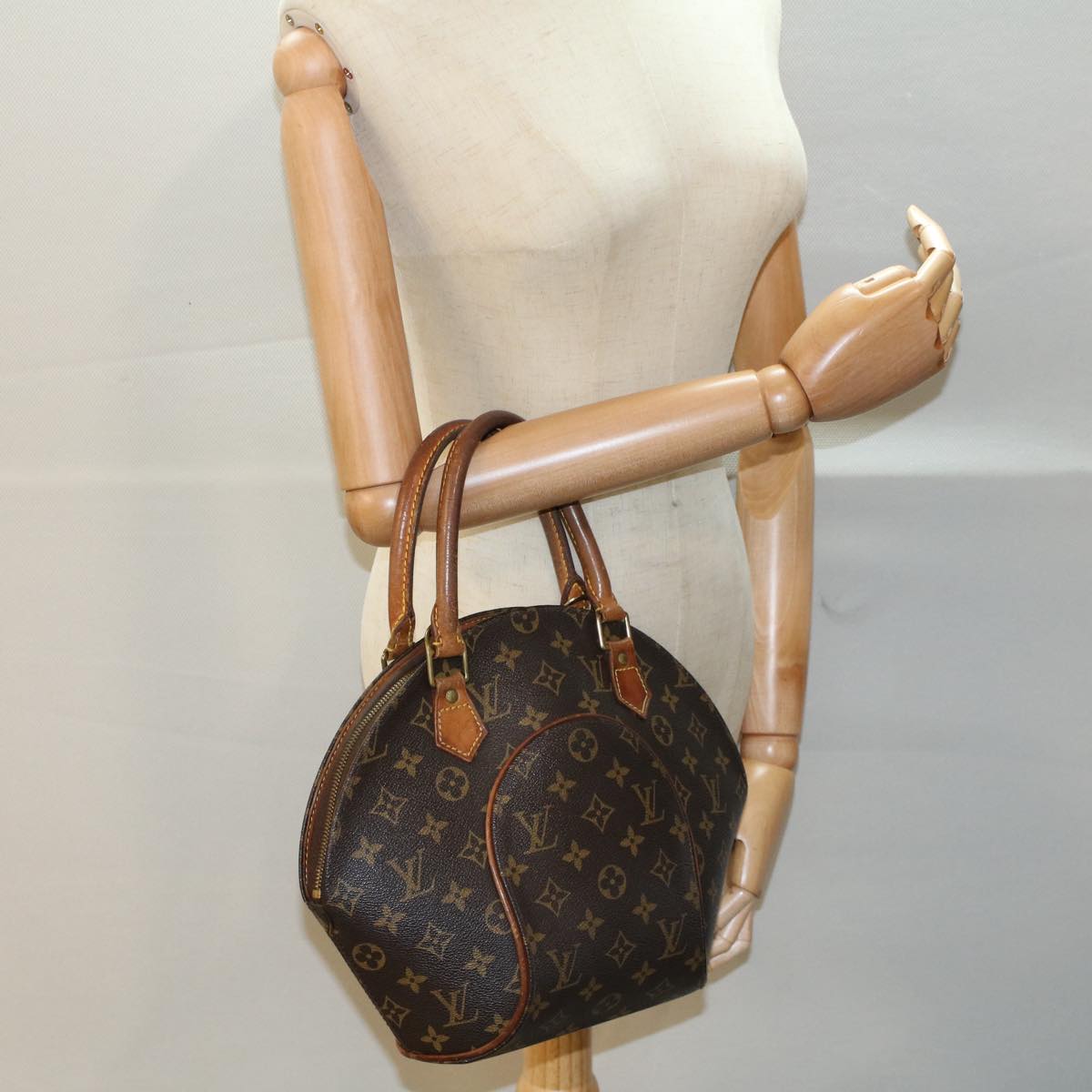 LOUIS VUITTON Monogram Ellipse PM Hand Bag M51127 LV 54946