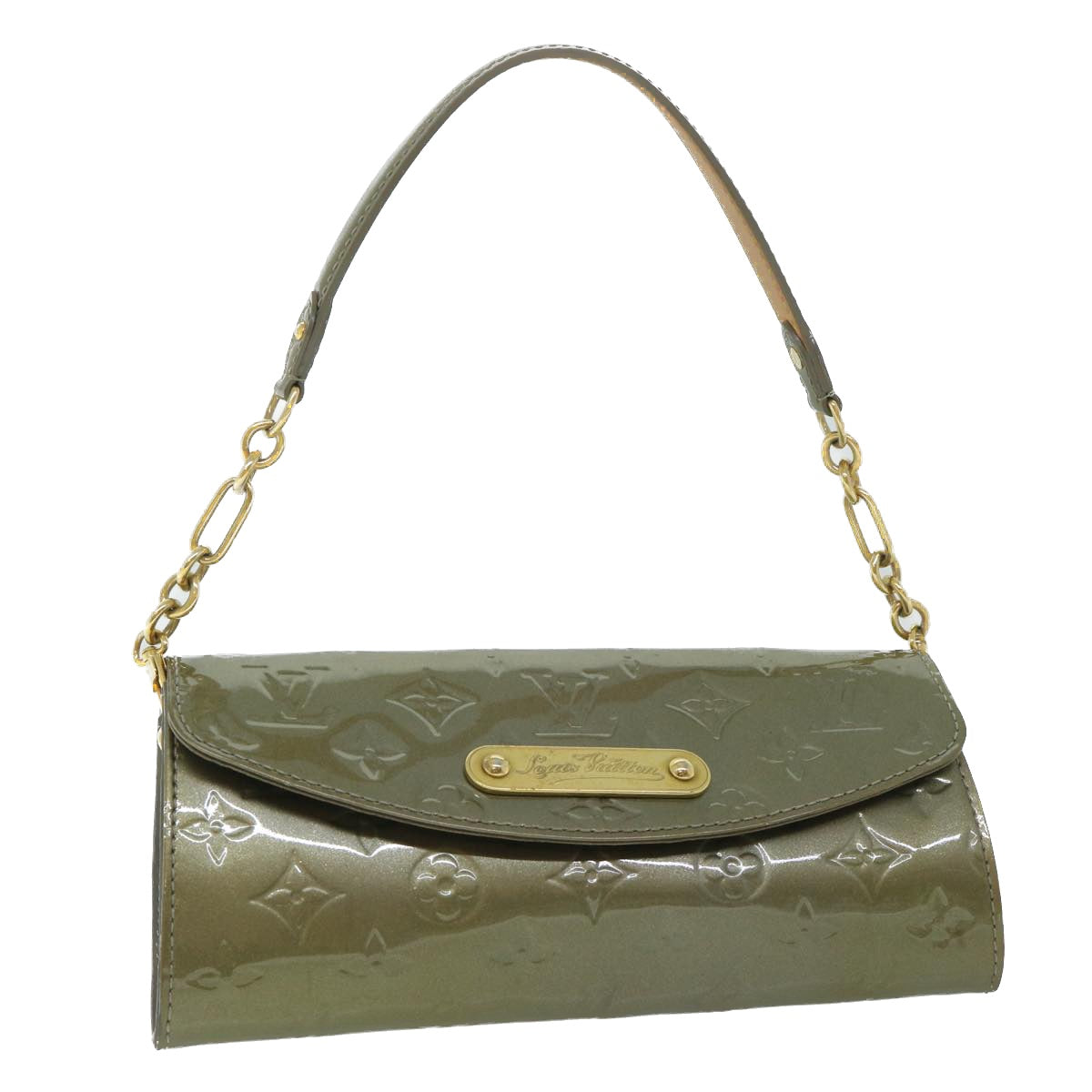 LOUIS VUITTON Monogram Vernis Sunset Bluebird Bag Griarde M91625 LV 54947