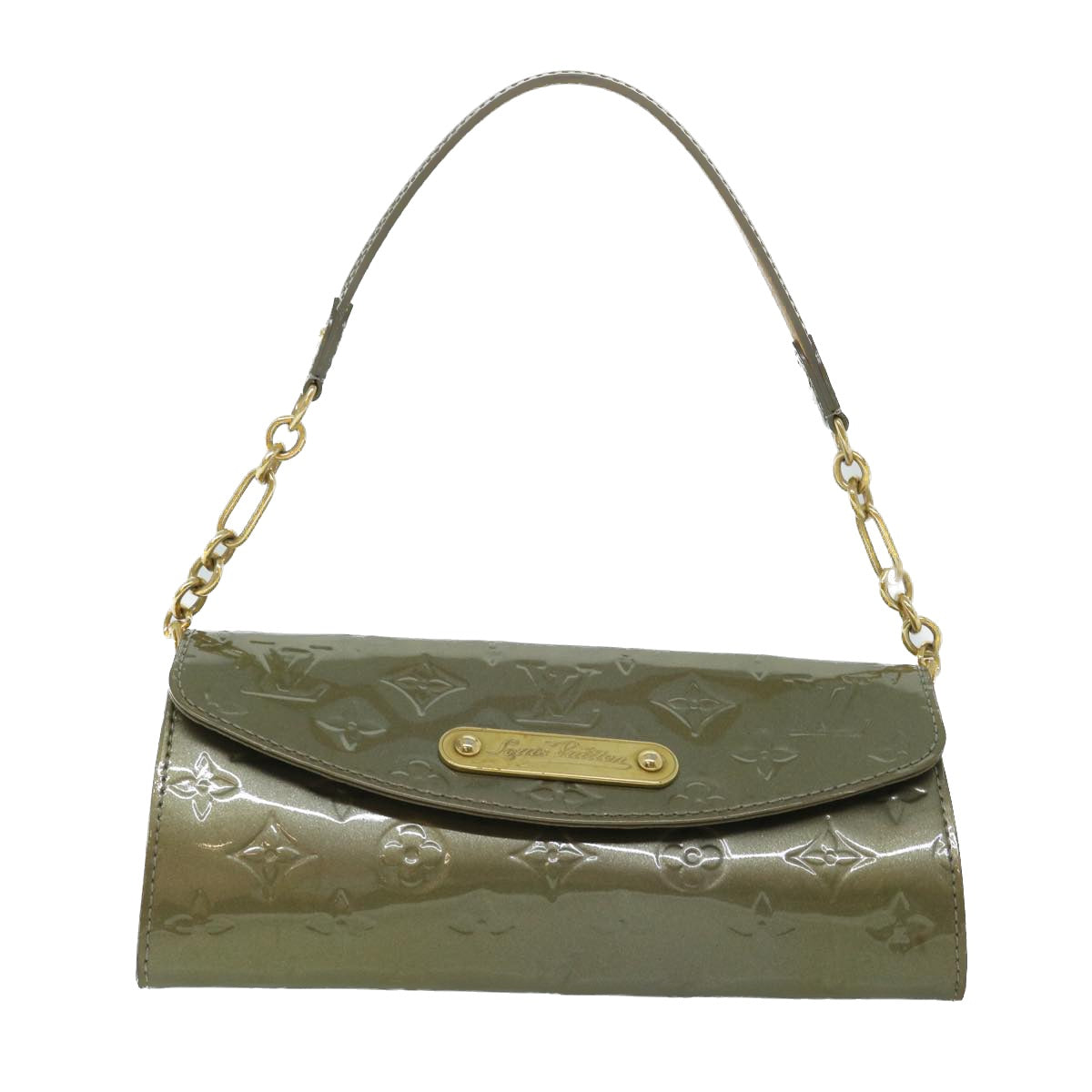 LOUIS VUITTON Monogram Vernis Sunset Bluebird Bag Griarde M91625 LV 54947