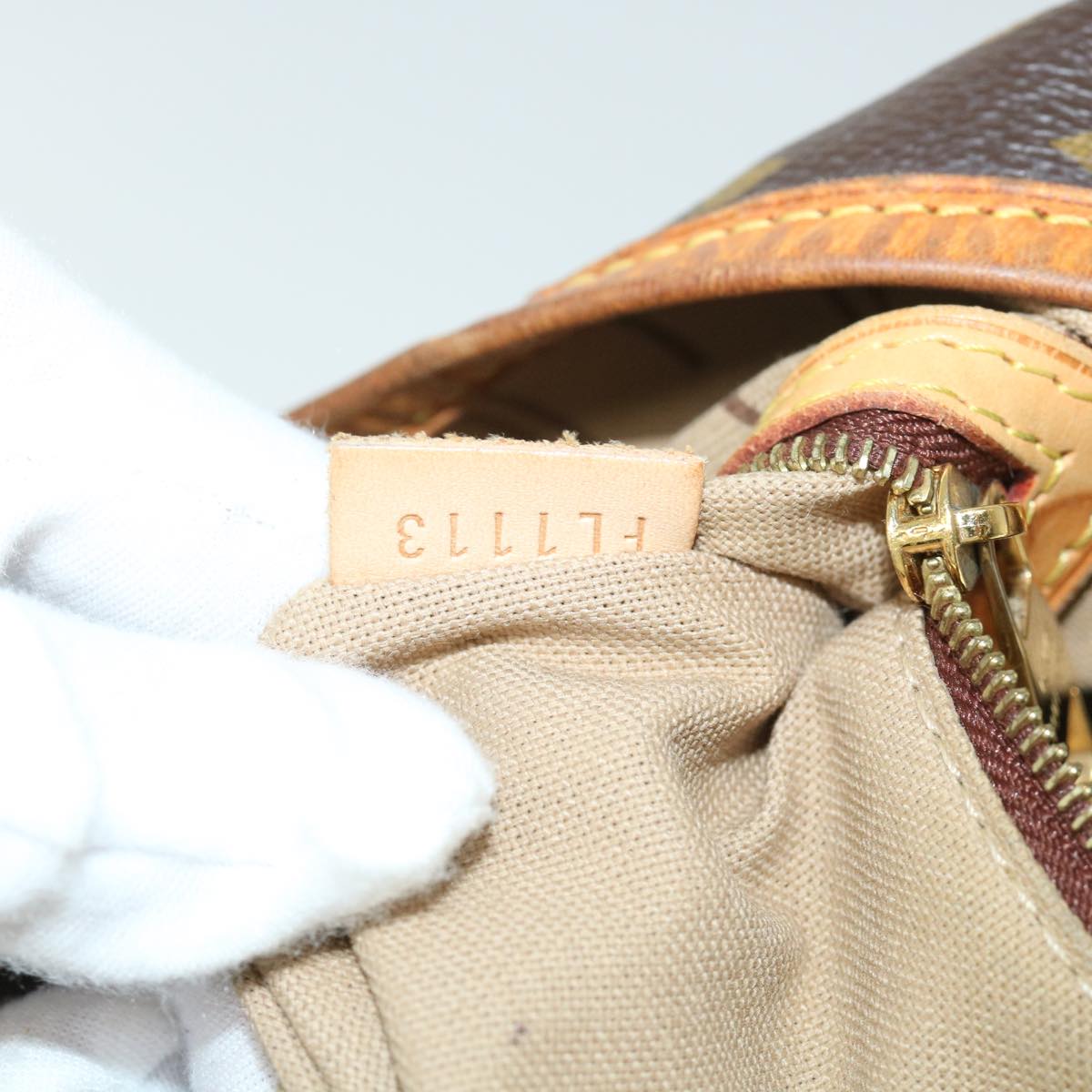 LOUIS VUITTON Monogram Delightful MM Shoulder Bag M50156 LV 54949