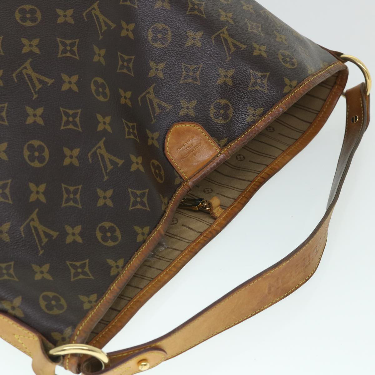 LOUIS VUITTON Monogram Delightful MM Shoulder Bag M50156 LV 54949