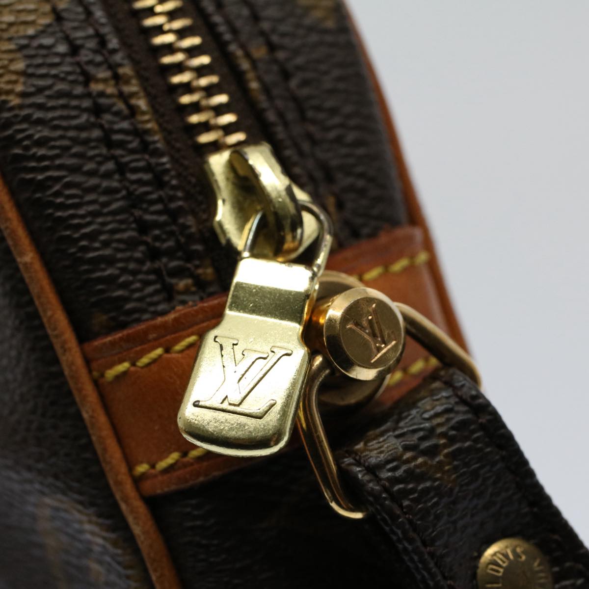 LOUIS VUITTON Monogram Marly Dragonne GM Clutch Bag M51825 LV 54981