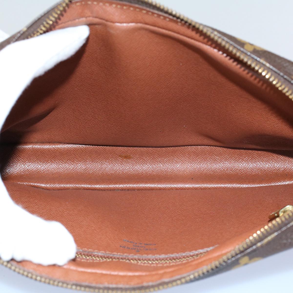 LOUIS VUITTON Monogram Marly Dragonne GM Clutch Bag M51825 LV 54981