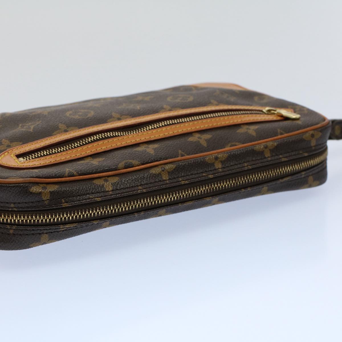LOUIS VUITTON Monogram Marly Dragonne GM Clutch Bag M51825 LV 54981