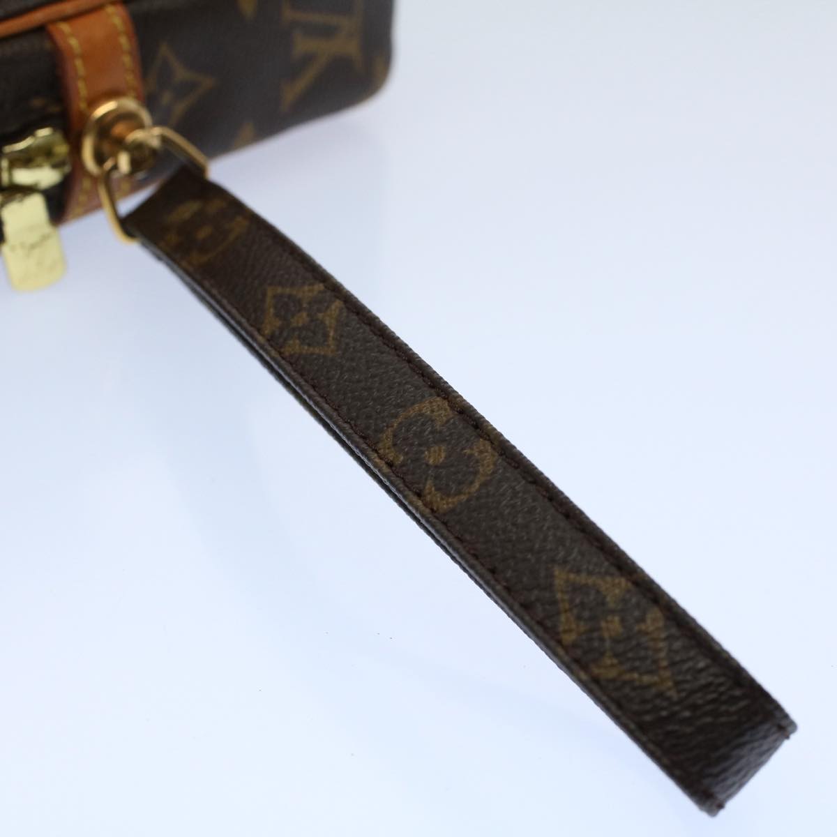 LOUIS VUITTON Monogram Marly Dragonne GM Clutch Bag M51825 LV 54981