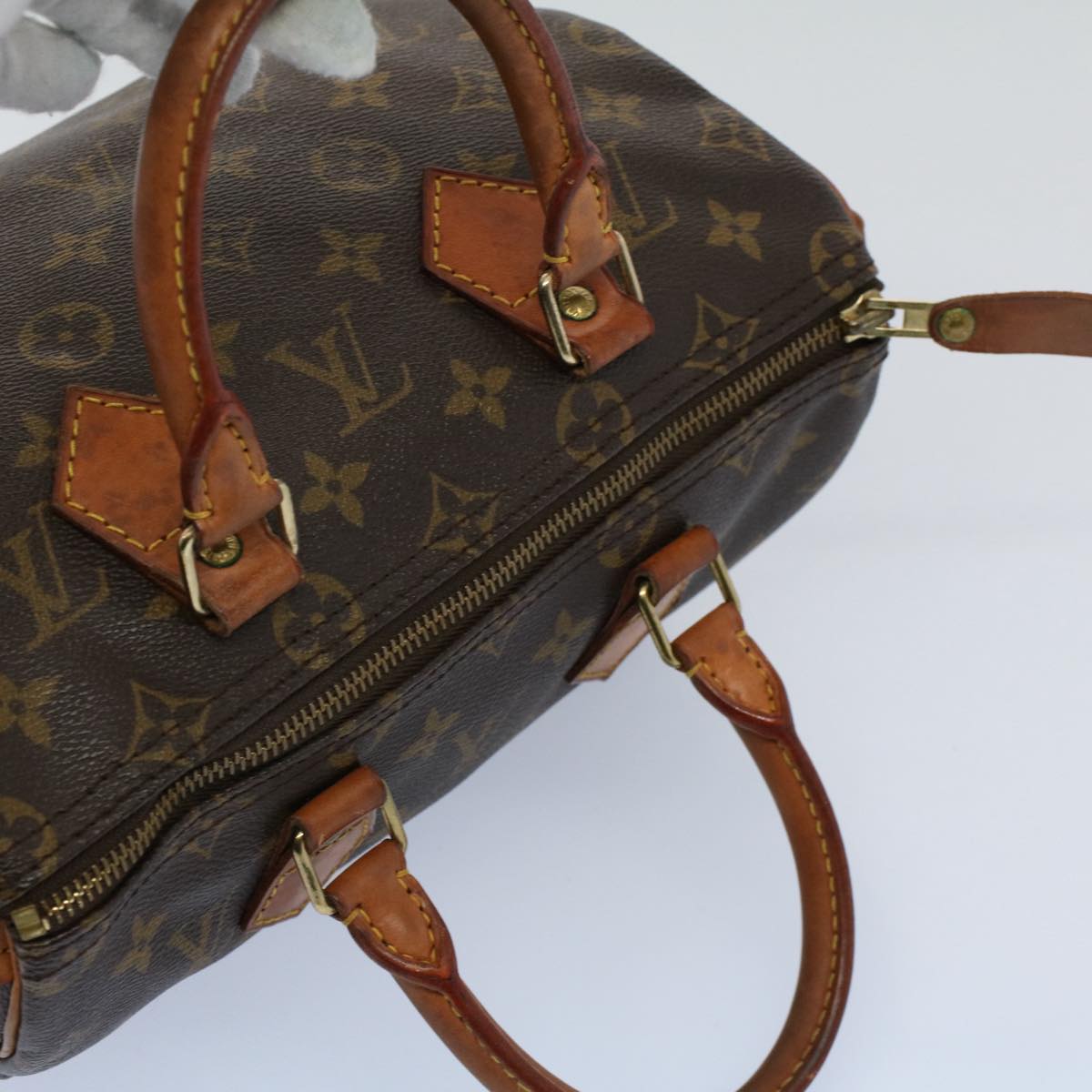 LOUIS VUITTON Monogram Speedy 25 Hand Bag M41528 LV 54993