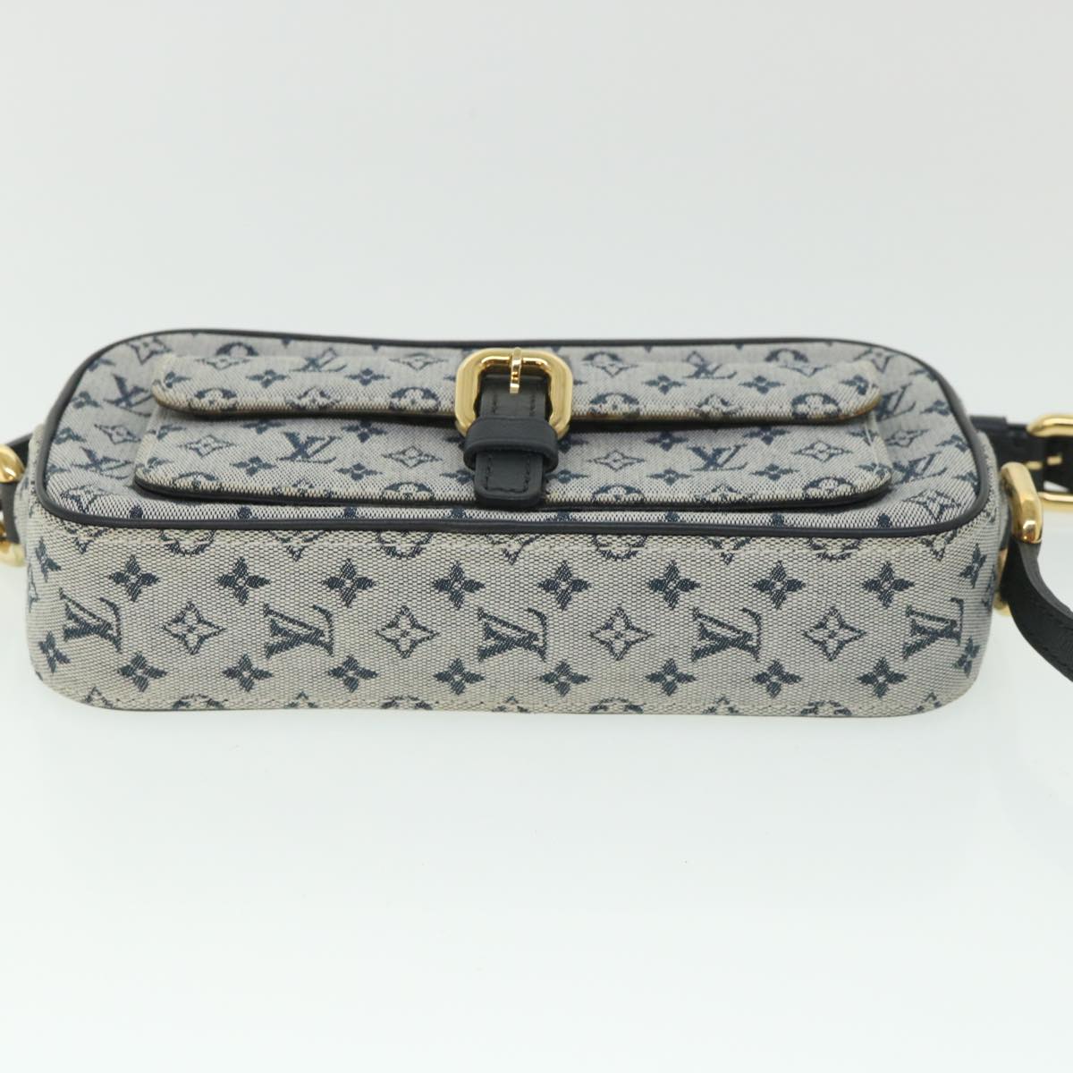 LOUIS VUITTON Monogram Mini Juliet MM Shoulder Bag Blue M92004 LV 54995