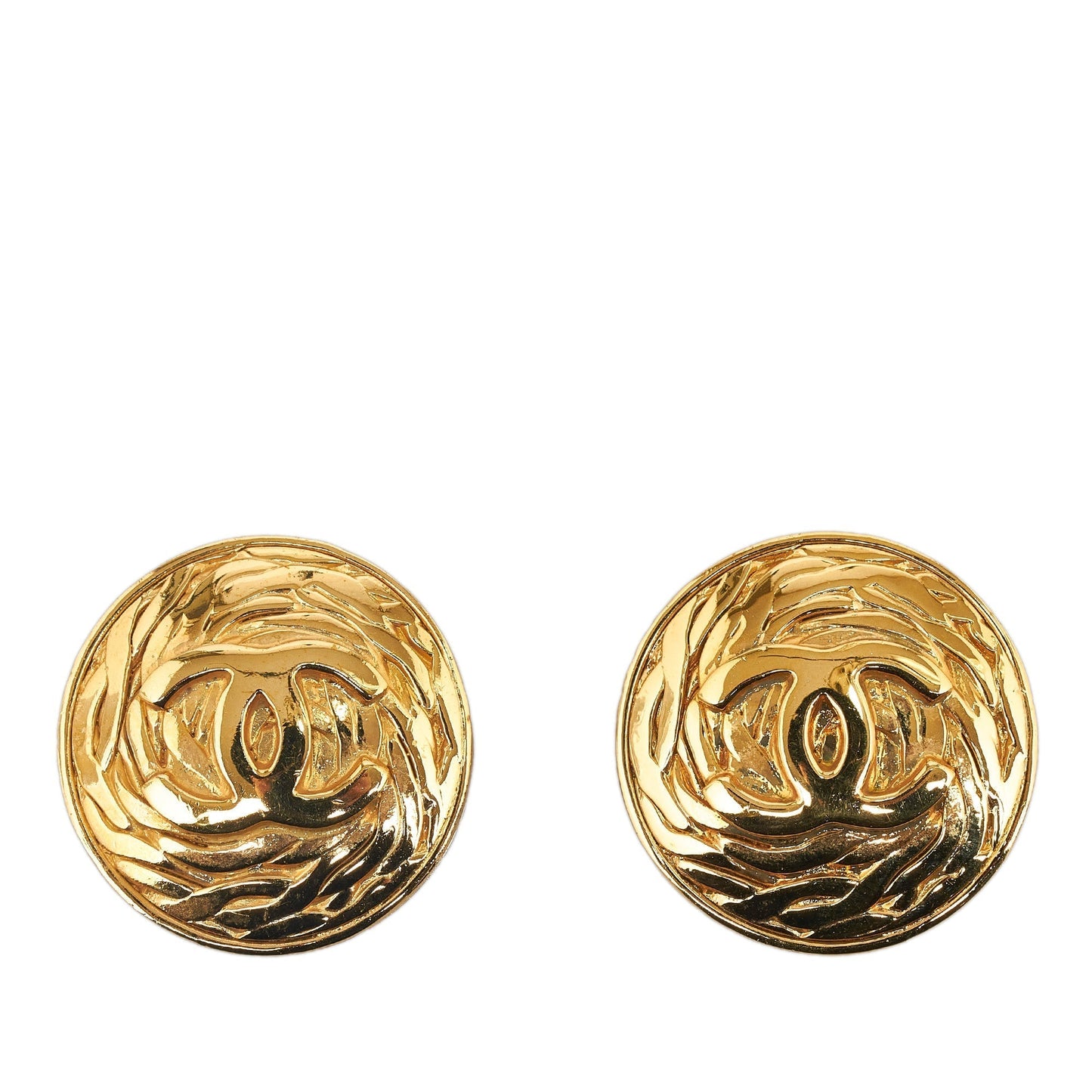 Luxury Chanel CC Clip On Earrings Costume Earrings