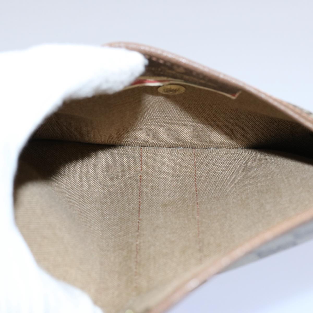 Gucci Sherry  Canvas Clutch Bag ()