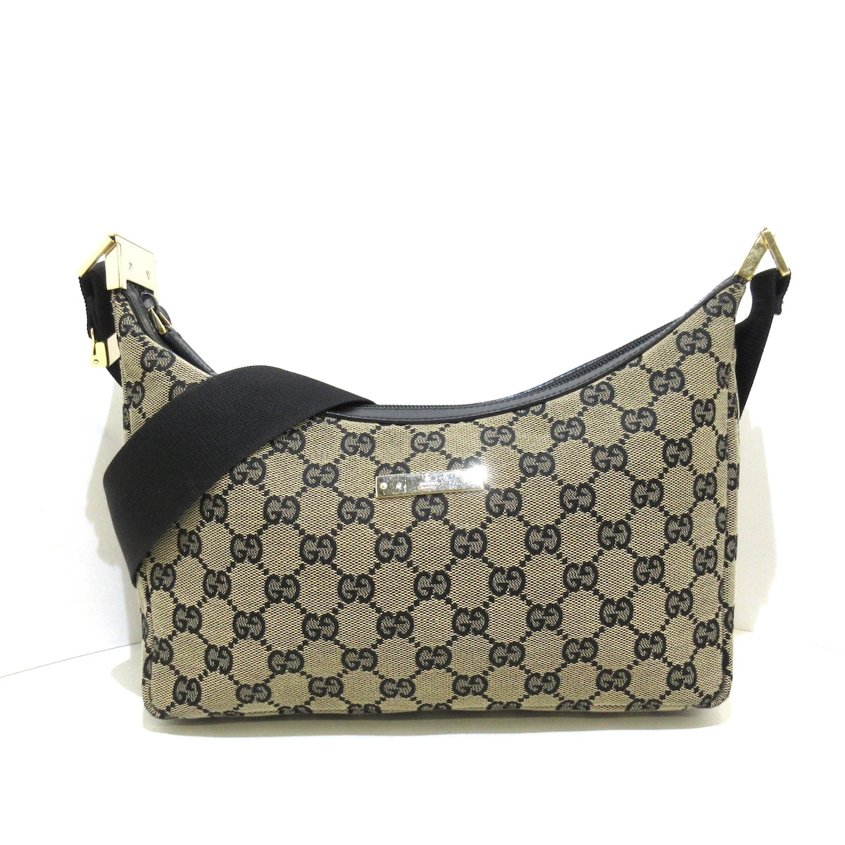 Gucci Gg Pattern  Canvas Shoulder Bag ()